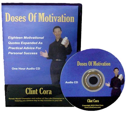 image self development audio cd doses motivation inspirational speaker clint cora
