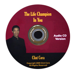 image books audio cd motivational speaker author personal development self help clint cora