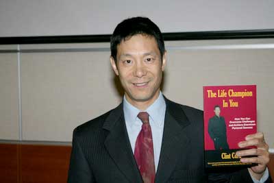 image motivational speaker author clint cora press coverage