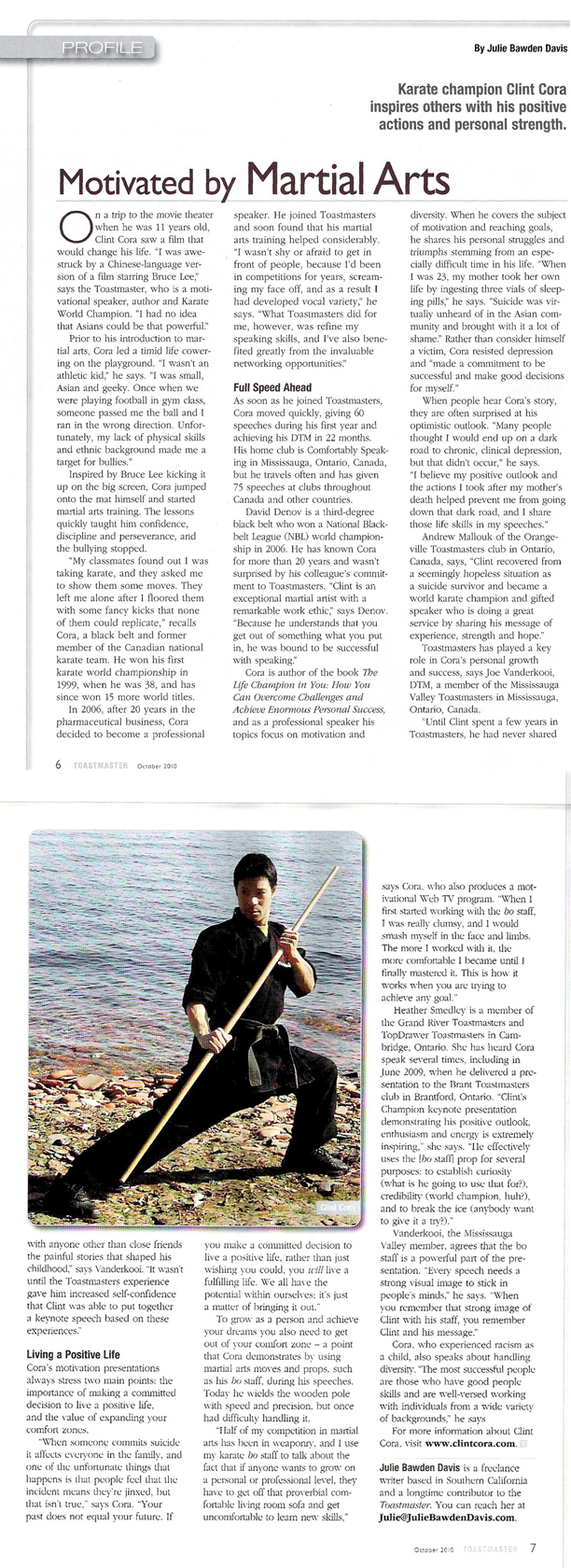 image toastmasters toastmaster magazine clint cora